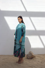 Aqua kurta