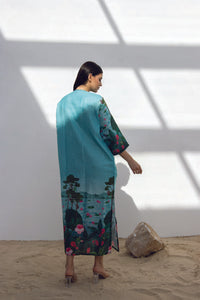 Aqua kurta